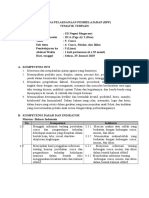 RPP Kelas III Tema 5 Sub Tema 4 Pembelajaran 5