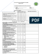 I. Classroom Preparation/Management