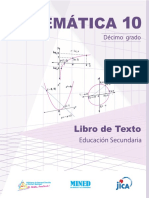 Matemática 10º Grado LTES-NICA- Mined, Unan-Managua, Unan-León - Jica 1ra. Ed. 2019.pdf