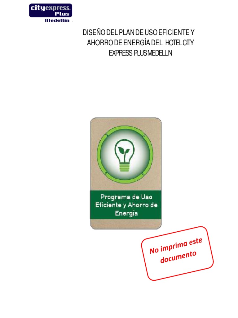 6 Programa de Uso Eficiente y Ahorro de Energia PUEAE | PDF ...