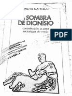 Maffesoli - A Sombra de Dionísio PDF