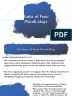 FT749 Food Microbiology Lecture Basics of Food Microbiology
