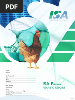 ISA Brown Chicken Production Guide | PDF | Selective Breeding | Chicken