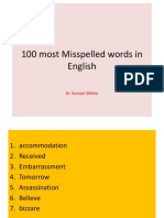100 Most Missspelled Words in English-1
