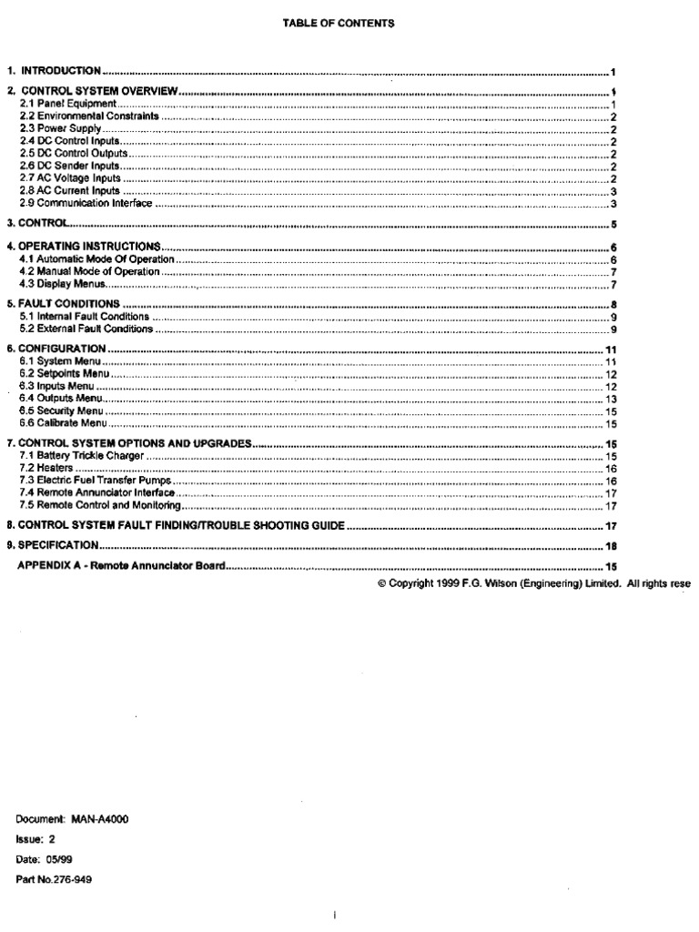 Access 4000 Operator Manual PDF