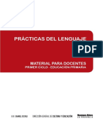 Practicas Del Lenguaje Docentes Primer Ciclo PDF