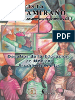 Desafíos educativos México visión sur