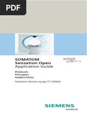 Siemens Sensation 4 Technical Manual