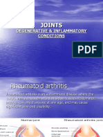 Joints: Degenerative & Inflammatory Conditions