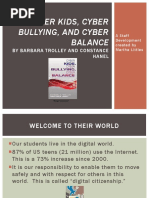 cyberbullying presentation