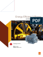 IE3 & IE2 Energy Efficient 3 Phase LV Induction Motors Catalogue 2018