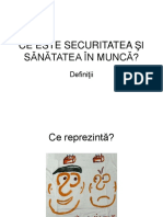 01.1 Ce Este Securitatea Şi Sănătatea În Muncă