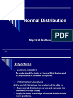 Normal Distribution: Tripthi M. Mathew, MD, MPH