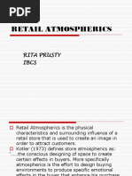 Retail Atmospherics: Rita Prusty Ibcs