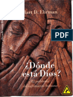 Ehrman - Donde Esta Dios PDF