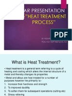 Seminar Presentation: Topic-"Heat Treatment Process"