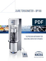 BP100 Bubble Pressure Tensiometer for Precise Surfactant Analysis