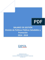 Balance DIPOL 2014 2018 PDF