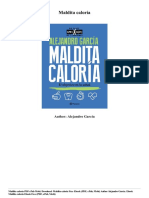 Maldita caloria