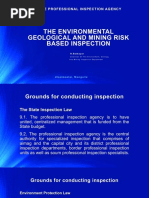 Environmental, Geological and Mining Risk Inspection in Mongolia