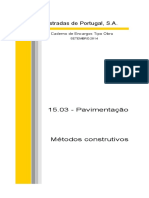 Pavimentação - Métodos construtivos e especificações