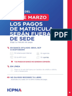Lugares Pago Sedes Icpna Lima PDF