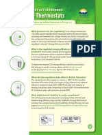 Thermostats Bulletin Mar 19 X