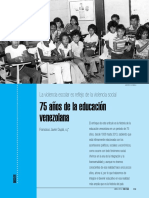75 años de la educación en Venezuela