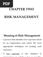 Risk Chapter 2