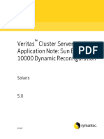 Veritas Cluster Server Application Note: Sun Enterprise 10000 Dynamic Reconfiguration