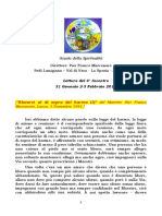 Letture del 4° Incontro (per invio in pdf) del 2-3 Febbraio 2019