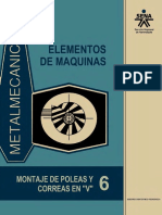 6 Montaje de Poleas y Correas en V - Op PDF