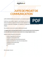 Communication La Conduite de Projet de Communication