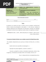 Ficha de Avaliação Sumativa