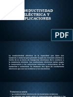 Conductividad Eléctrica y Aplicaciones