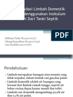 Biodegradasi Limbah Domestik Dengan Menggunakan Inokulum Alami Dari