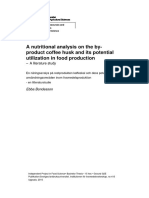 Potential Uses of Coffee Husk in Food Production