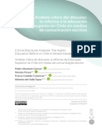 analisis critico del discuros Reforma educacional chilena.pdf