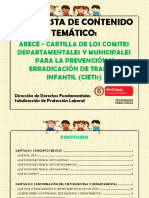 Guía sobre los Comités Departamentales y Municipales para la Prevención y Erradicación del Trabajo Infantil (CIETIs