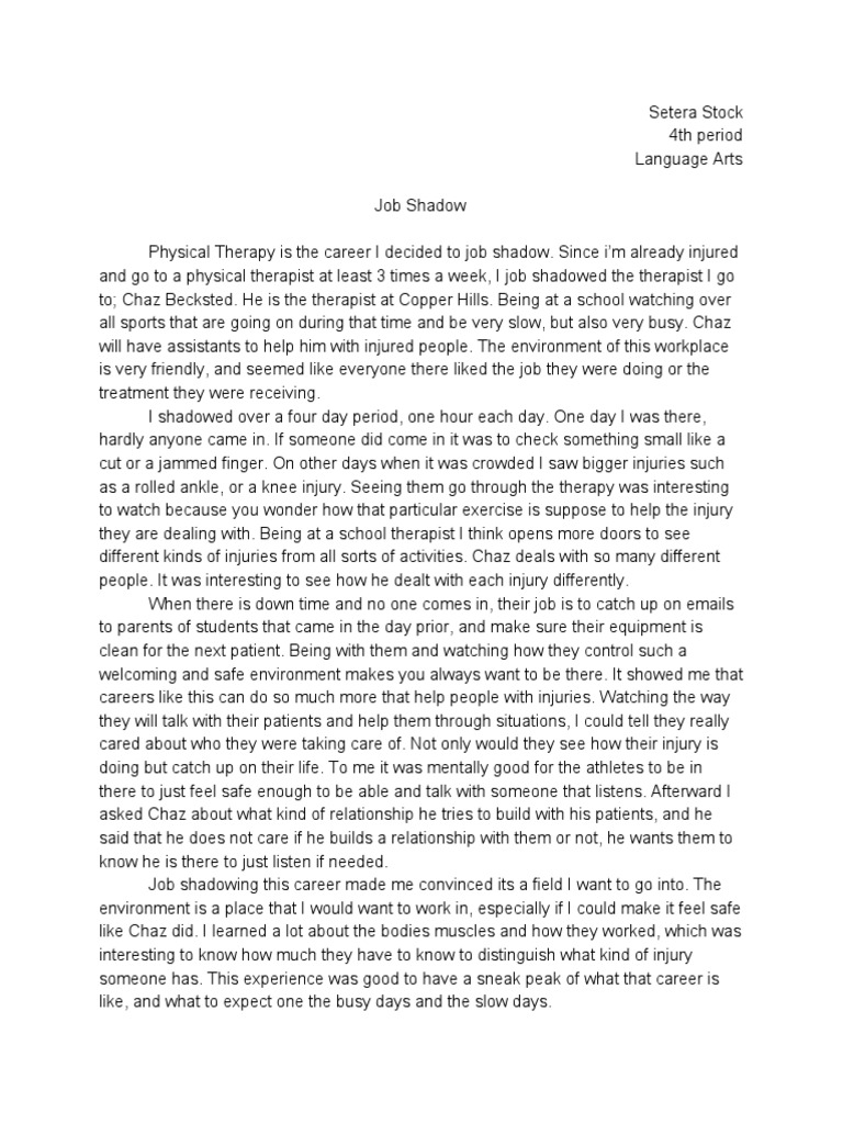 Reflection essay format image