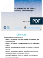 Pilares Del Tratamiento Del Cáncer: Inmunoterapia y Hormonoterapia