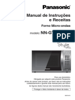 Panasonic Microwave - Manual de Instruções e Receitas