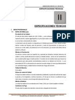 Especificaciones Tecnicas de Pistas y Veredas