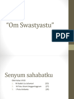 Om Swastyastu Lia