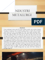 (Materi) Industri Metalurgi