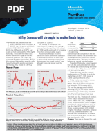 Nifty, Sensex Will Struggle To Make Fresh Highs: Panther