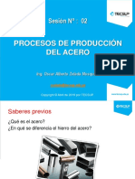 Diapositivas - Sesión 02 - Producción de Acero