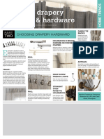 Fraserhurst - Choosing Drapery Hardware - May 2019