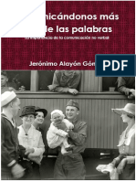 Comunicandonos Mas Alla de Las Palabras PDF