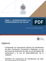 Tema 1 Introducción A Transferencia de Calor AV PDF